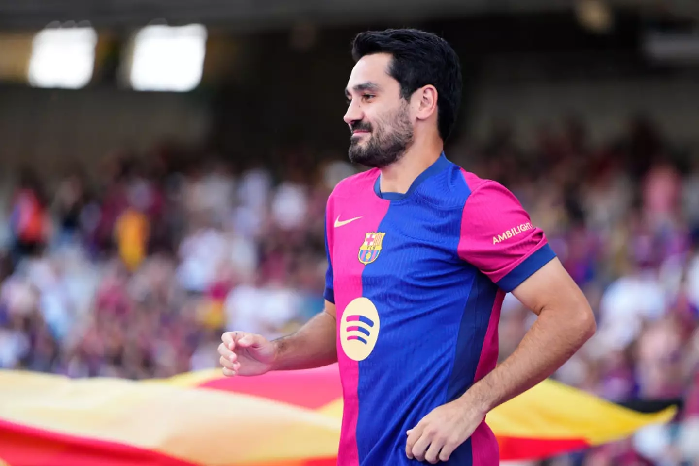 Gundogan could leave Barcelona this summer (Image: Getty)