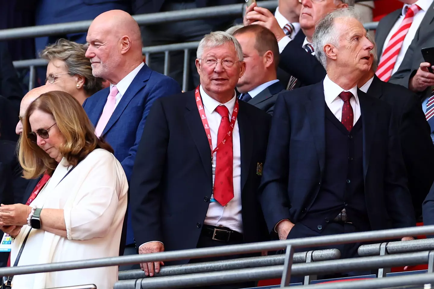 Sir Alex Ferguson still attends Manchester United matches (